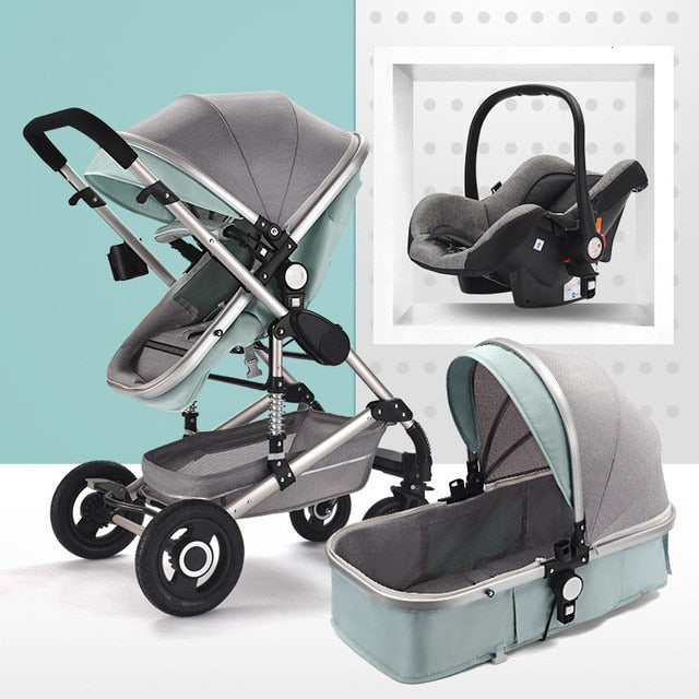 baby born carriage car foldable