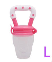 Load image into Gallery viewer, Silicone Fresh Food Nibbler Baby Feeder