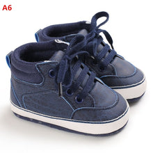 Load image into Gallery viewer, Classic Canvas Newborn Baby shoes