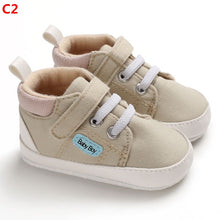 Load image into Gallery viewer, Classic Canvas Newborn Baby shoes