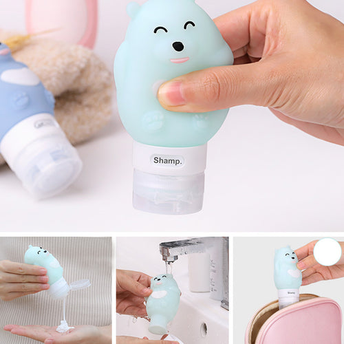 Silicone Bottles Shampoo Shower