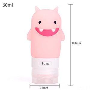 Silicone Bottles Shampoo Shower