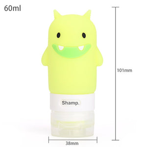 Silicone Bottles Shampoo Shower