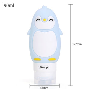 Silicone Bottles Shampoo Shower