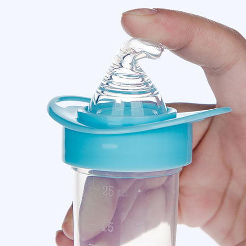 Baby pacifier medicine feeder