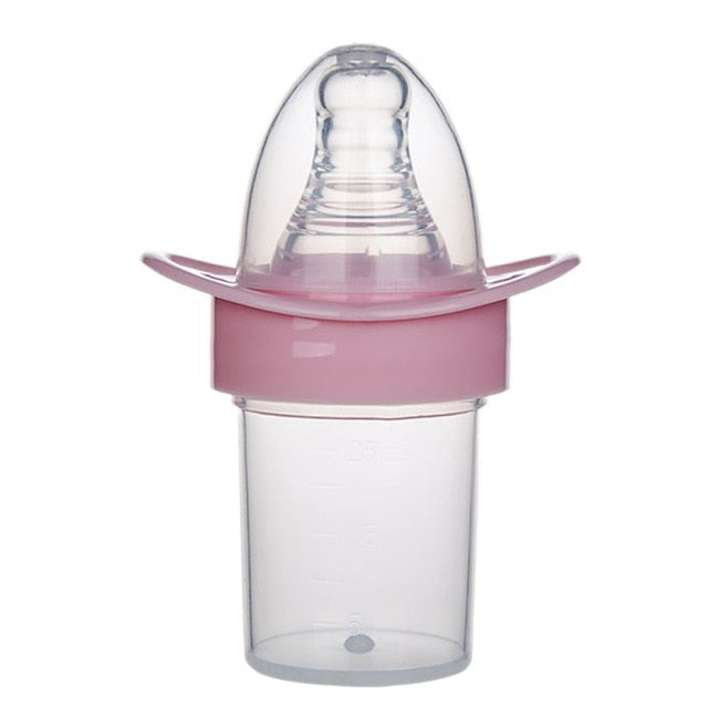 Baby pacifier medicine feeder