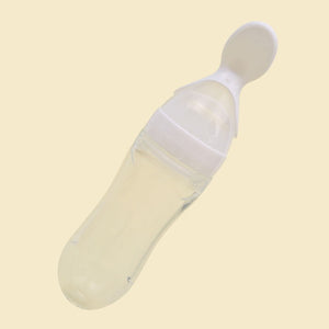 Infant Baby Silicone Feeding With Spoon Feeder