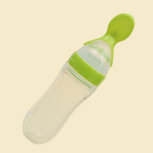 Load image into Gallery viewer, Infant Baby Silicone Feeding With Spoon Feeder