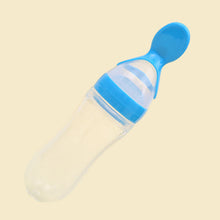 Load image into Gallery viewer, Infant Baby Silicone Feeding With Spoon Feeder