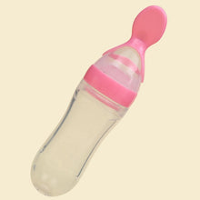 Load image into Gallery viewer, Infant Baby Silicone Feeding With Spoon Feeder